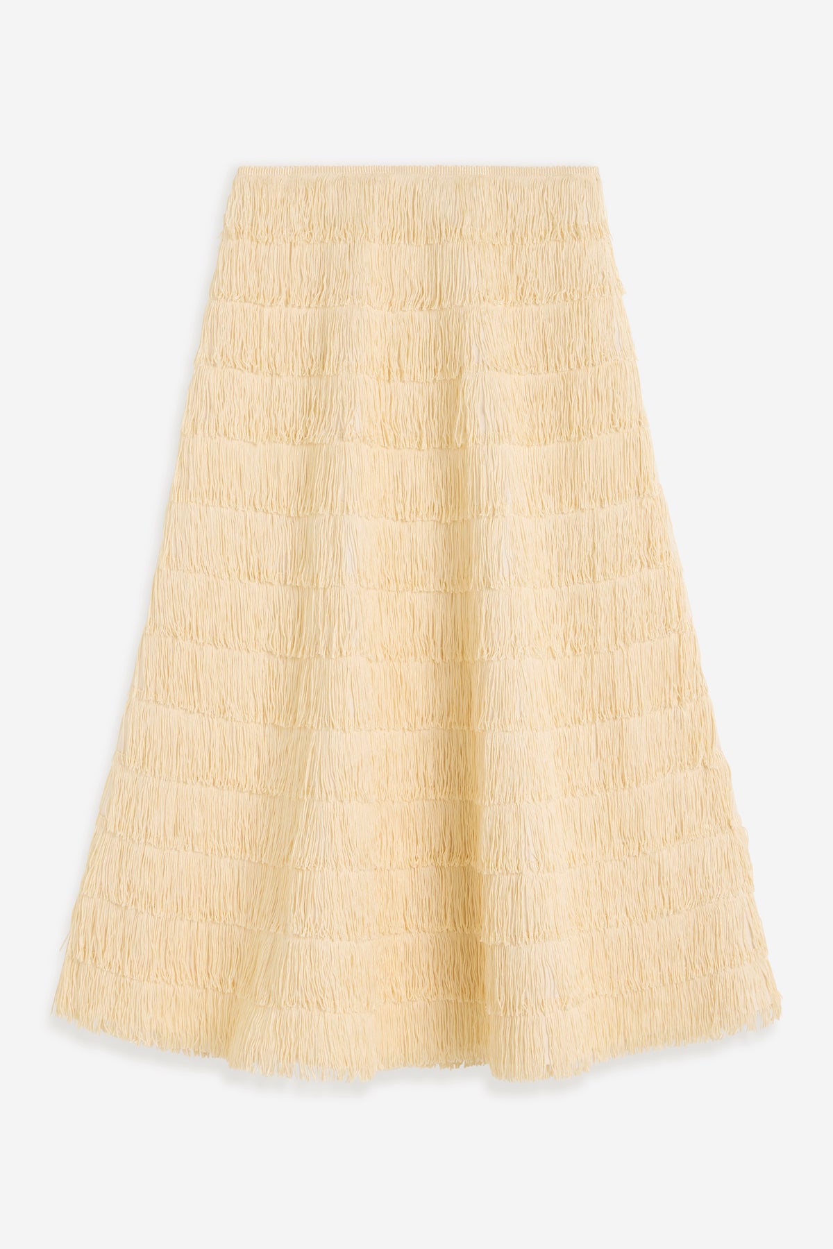 Fringe Skirt - Ivory