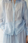 Monet Blouse | Misty Blue