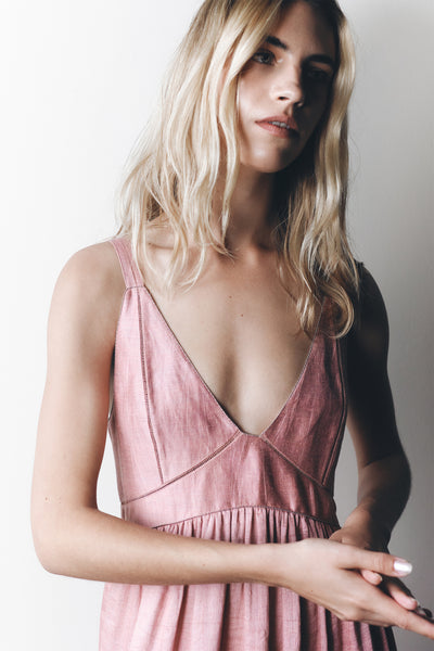 La Roca Dress | Shot Pink
