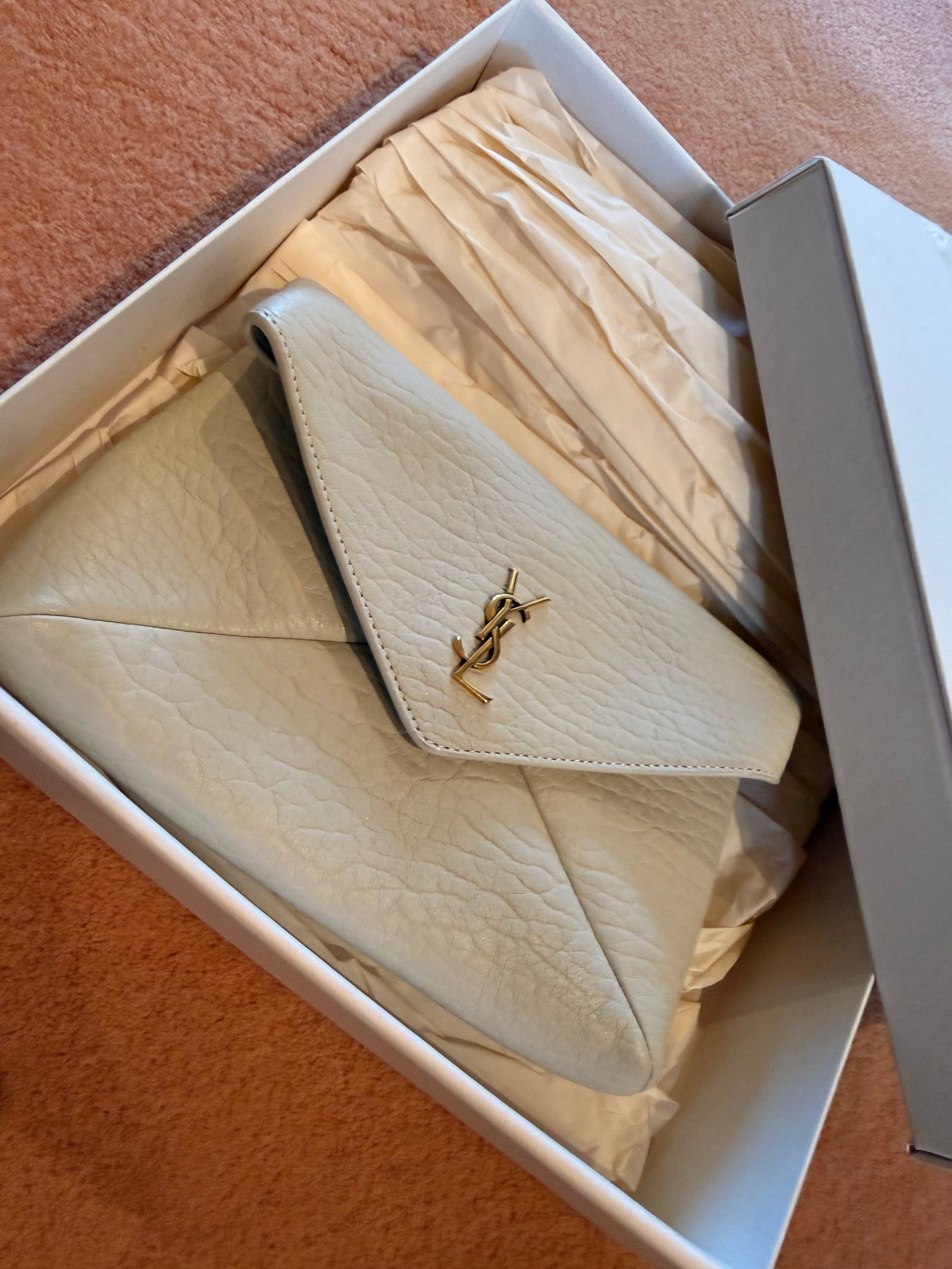 Saint Laurent Cassandre Large Envelope Pouch