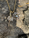 Palm Tree Charm | Diamond & 9-Karat Gold - PRE ORDER