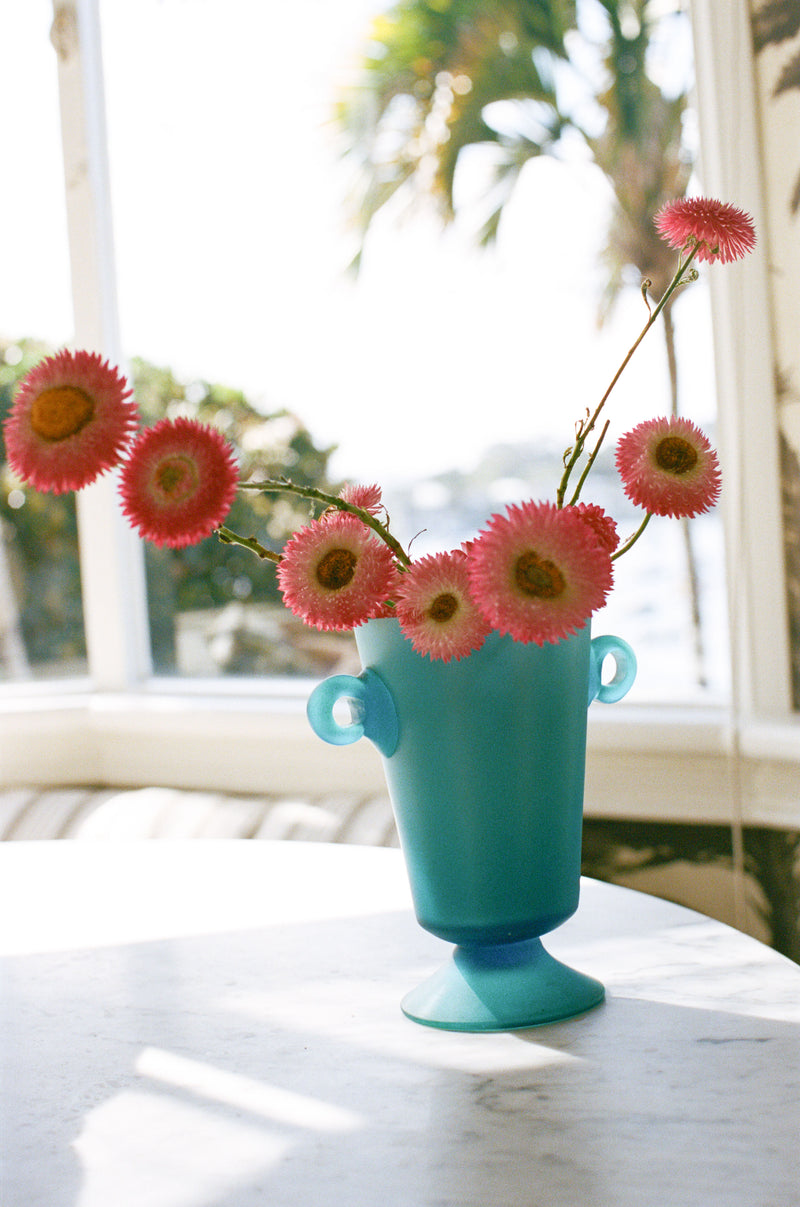 Vase - turquoise