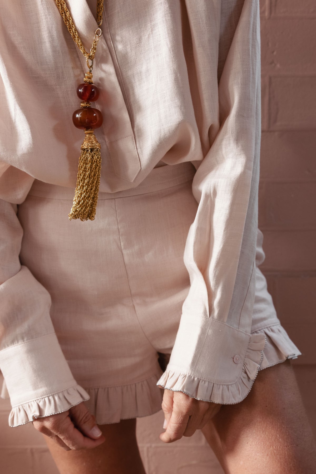Comporta Blouse - Soft Petal