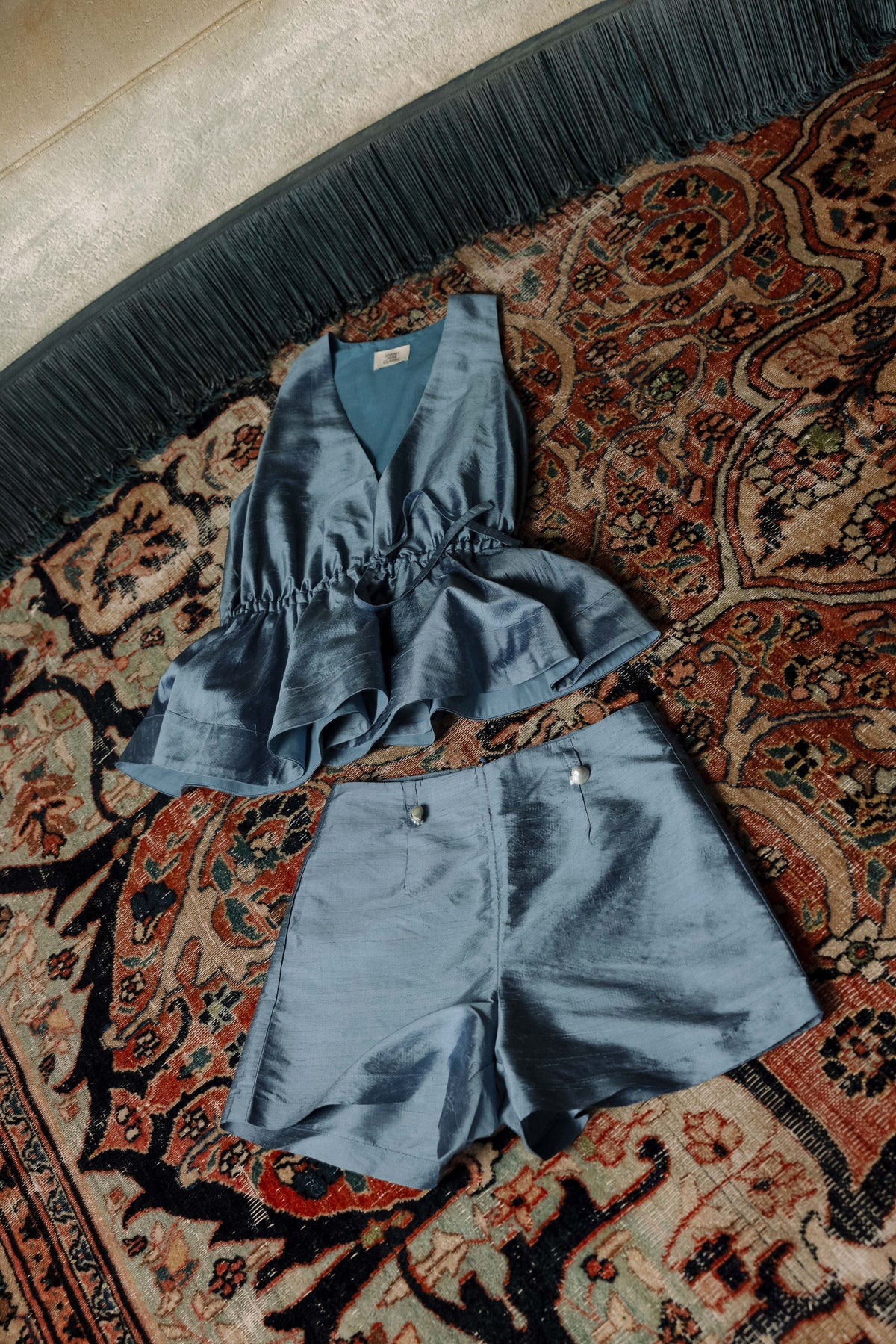 Tailored Short - Capri Blue