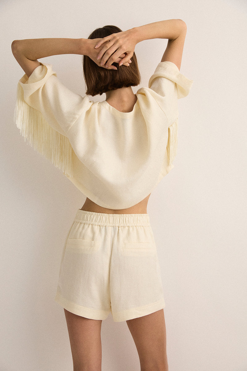 Liberty Short | Twilight Ivory