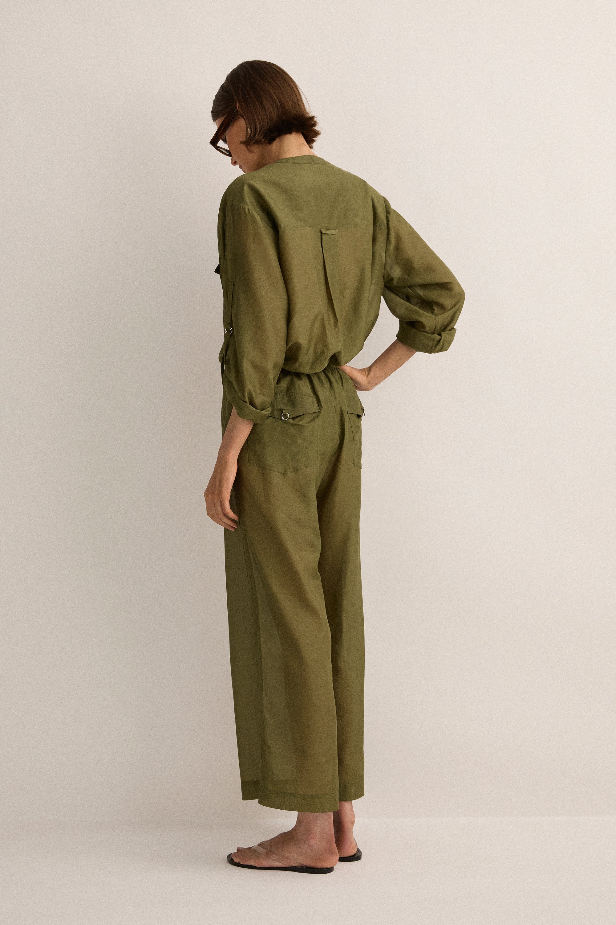 Straight Pant | Safari Green