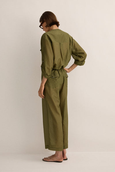 Straight Pant | Safari Green