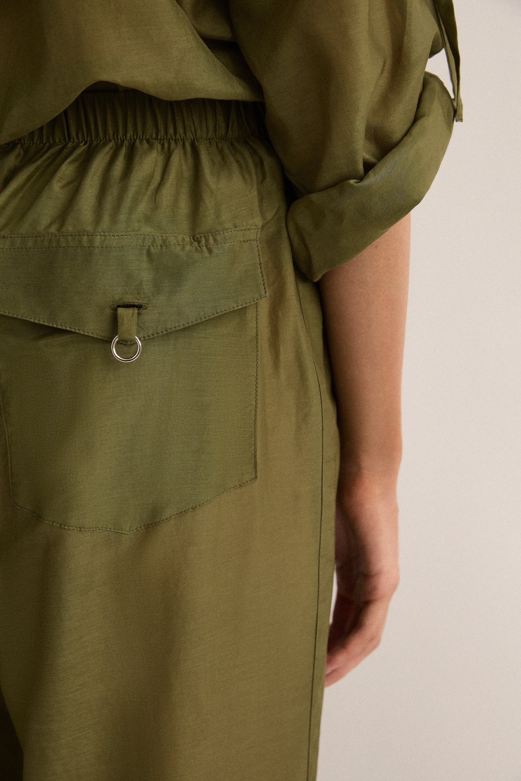 Straight Pant | Safari Green
