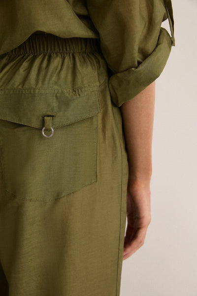 Straight Pant | Safari Green