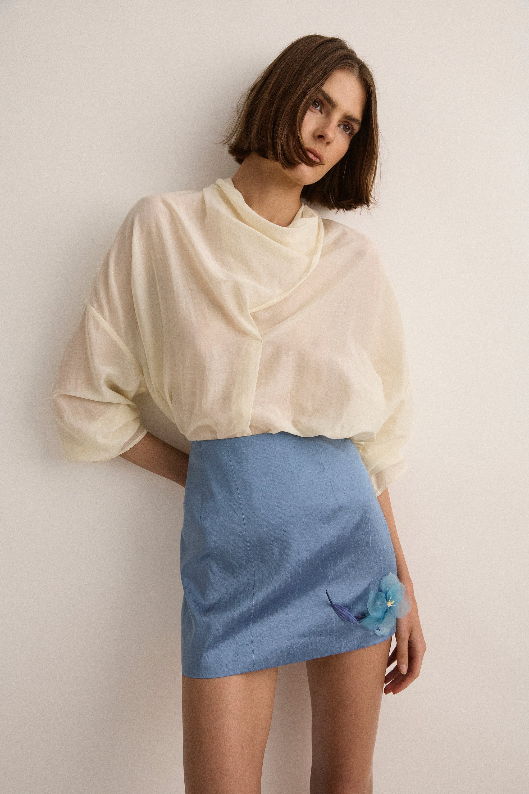 Quinn Blouse | Twilight Ivory