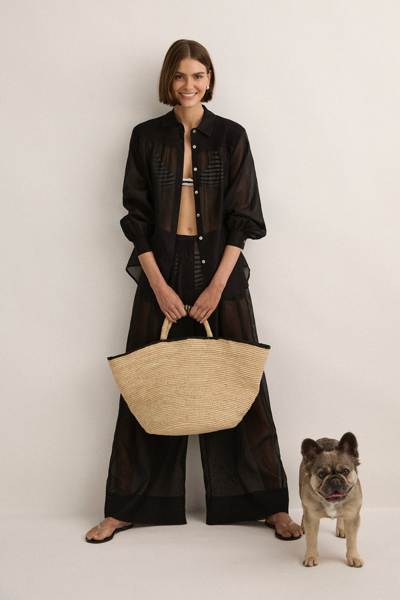 Lou Lou Pant | Ebony Navy