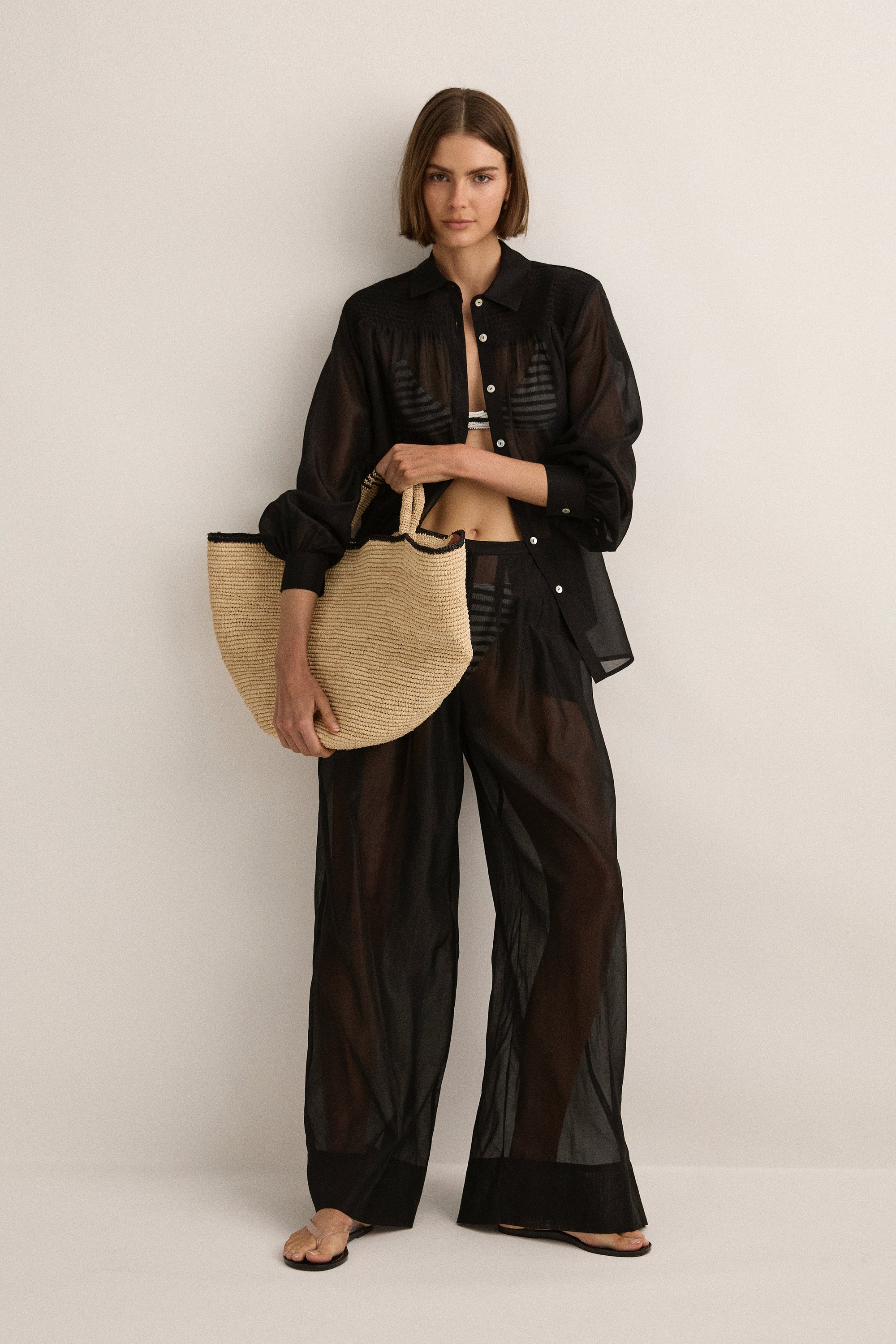 Monet Blouse | Ebony Navy