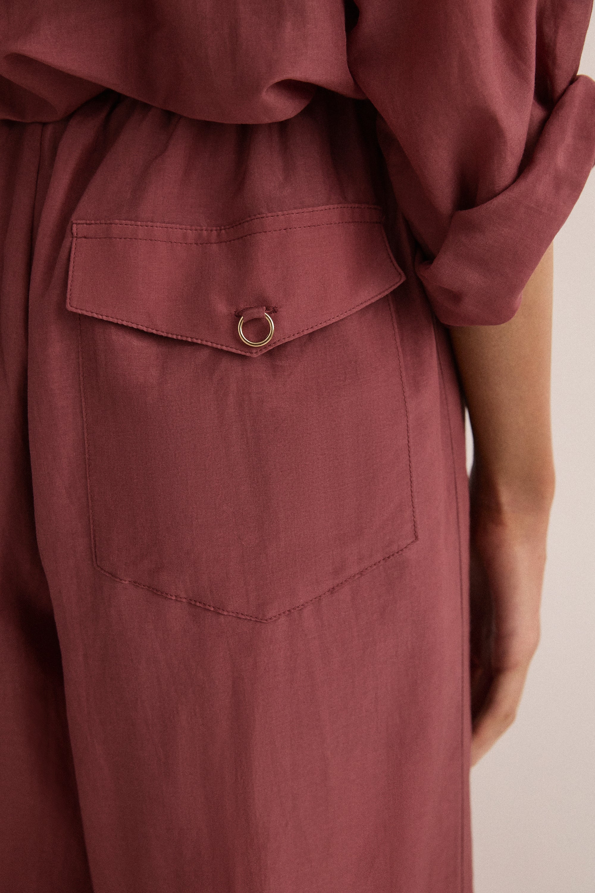 Straight Pant | Plum