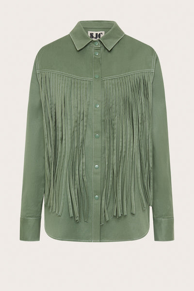 Saloon Blouse | Banksia Green