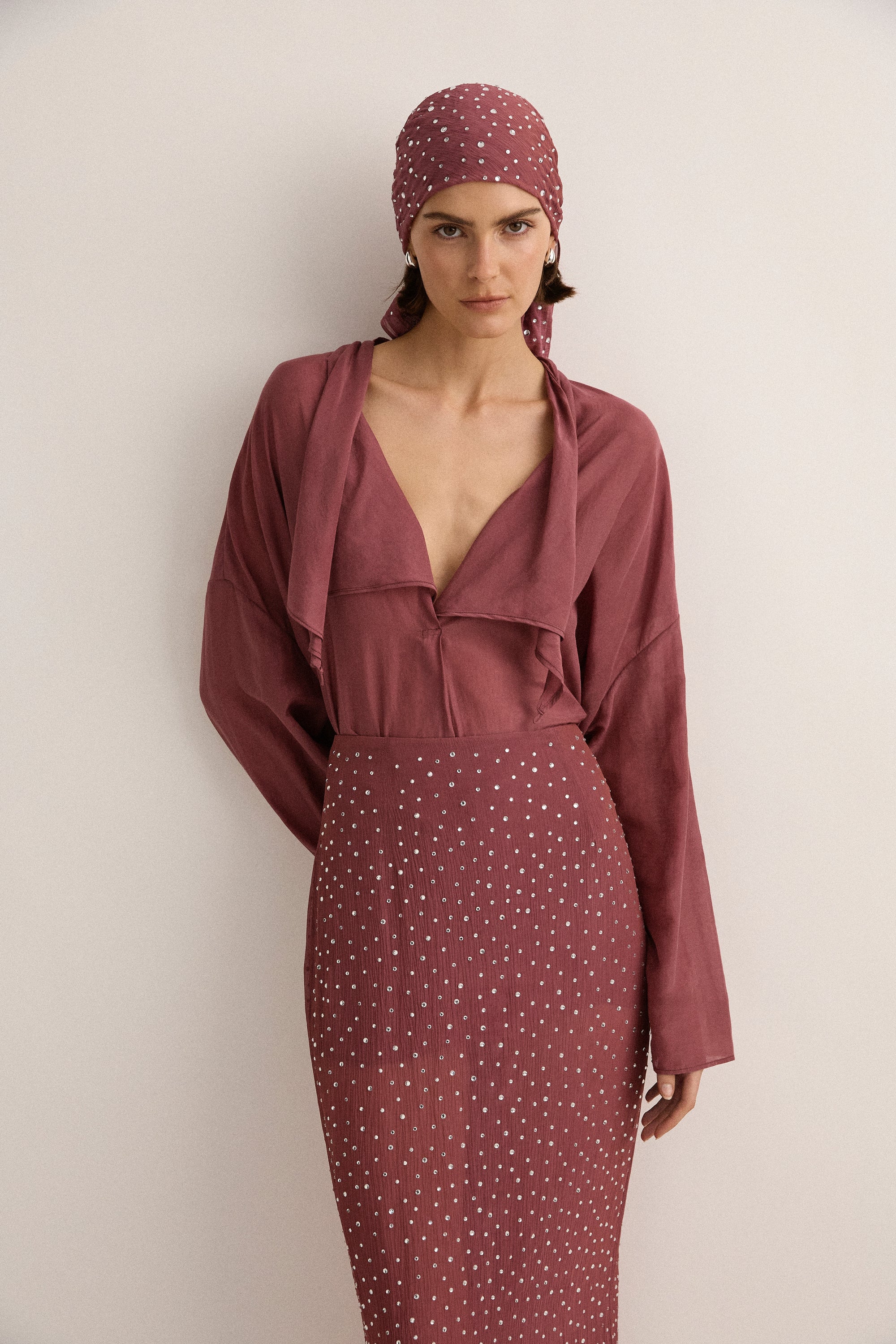 Quinn Blouse | Plum