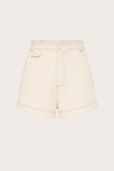 Greco Short | Ivory