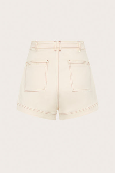 Greco Short | Ivory