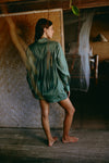 Saloon Blouse | Banksia Green