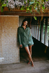 Saloon Blouse | Banksia Green