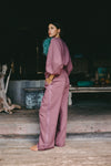 Leni Pant | Washed Mulberry