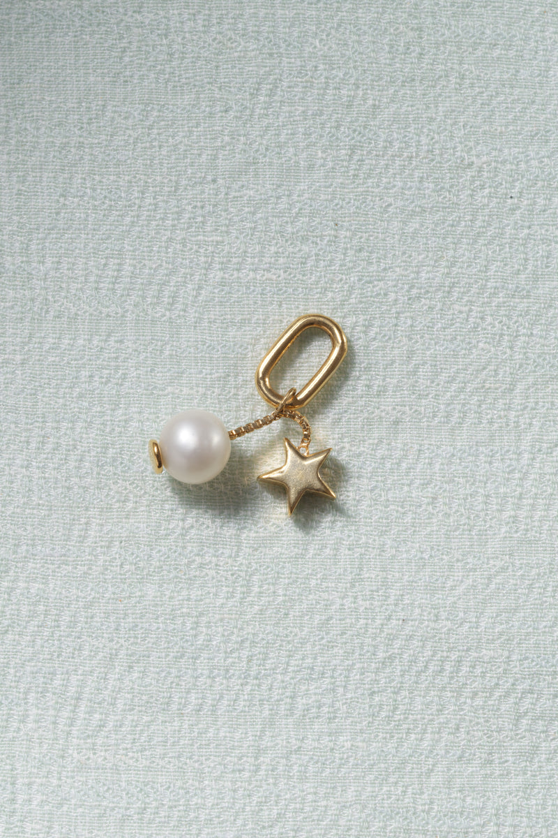 Star Charm | Pearls & 9ct Gold