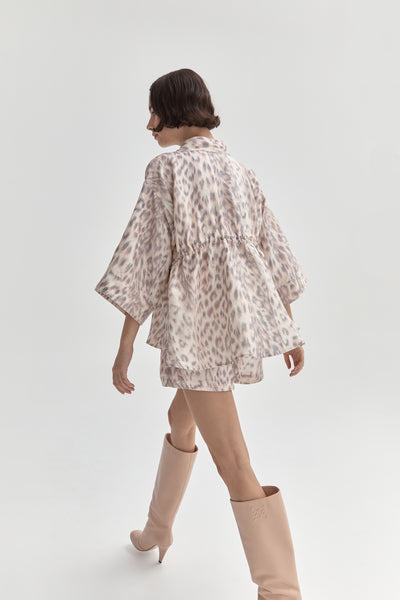 Vienna Jacket  |  Bleached Leopard