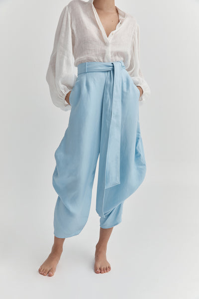Isabella Wide Linen Pants | Made Trade